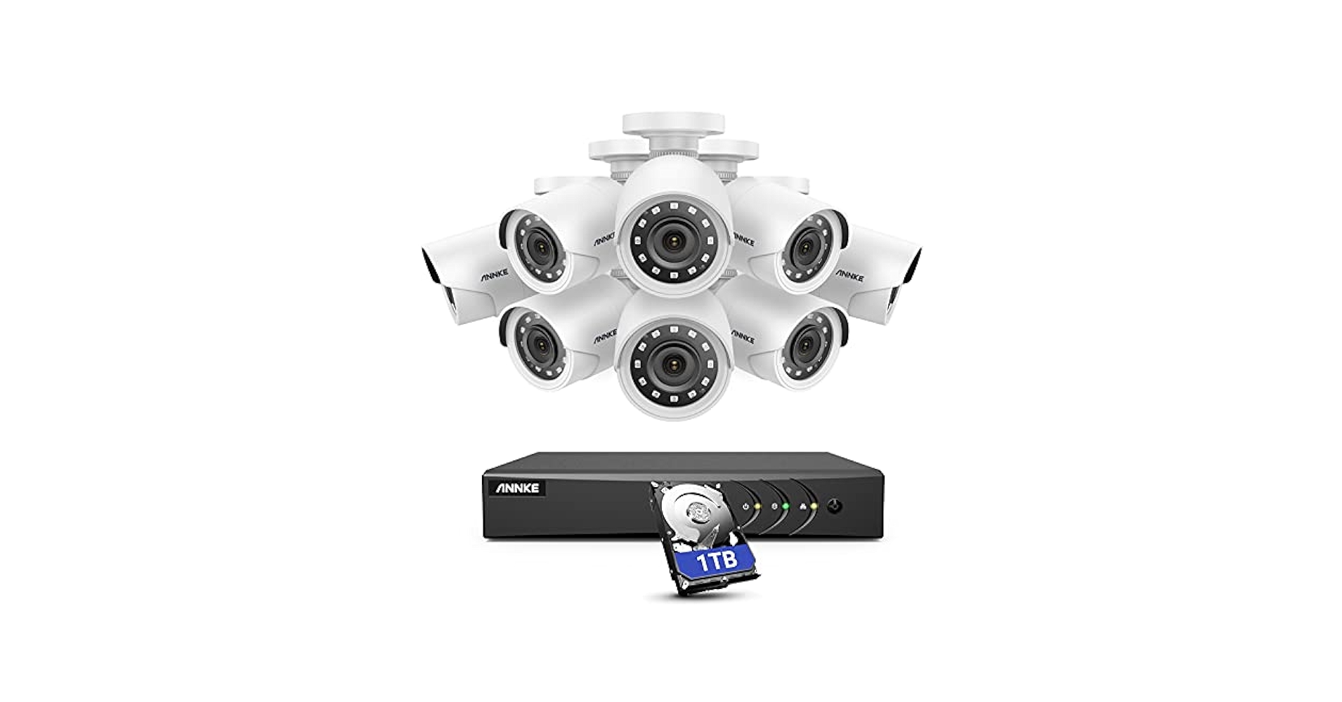 【希少本】Watching Humans Watching Amazon.com : ANNKE 8CH Security Camera System, 8 Channel 3K